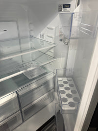 Thumbnail for Factory Second Westinghouse 571L French Door Refrigerator – Non-Plumbed Ice & Water (WQE5760BB)