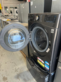 Thumbnail for Second hand LG 16kg-9kg Combo Washer Dryer WXLC-1116B with LG 3.5kg TWIN Wash® Washing Machine WTP357B - Second Hand Appliances Geebung