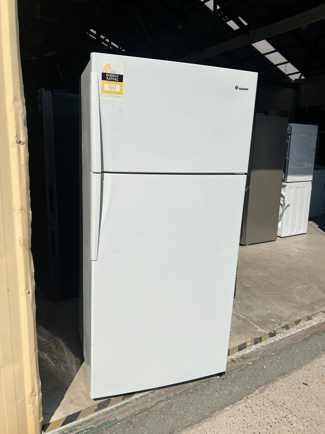 Second hand Westinghouse 538L Top Mounted Fridge WTB5400WA - Second Hand Appliances Geebung