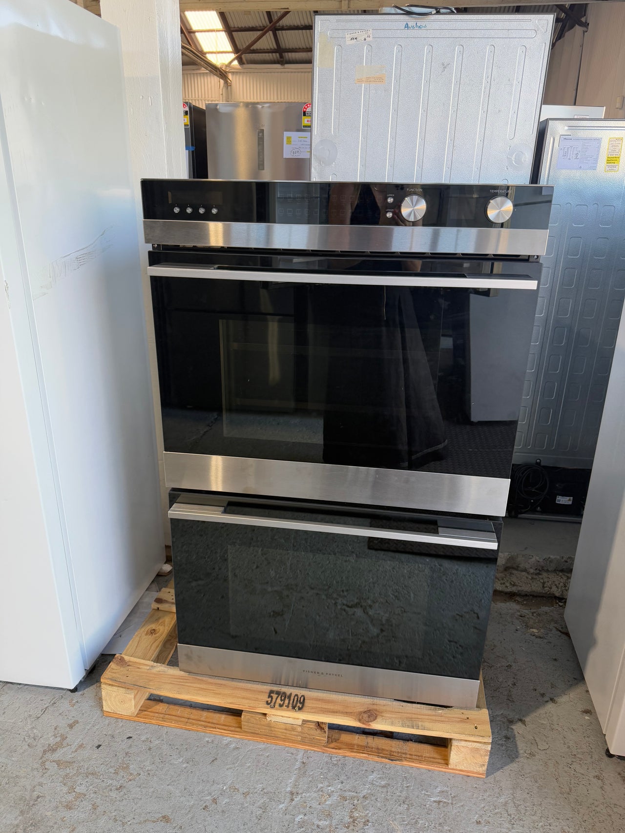 Factory second Fisher & Paykel OB76DDEPX3 76cm Built-in Double Oven - Second Hand Appliances Geebung