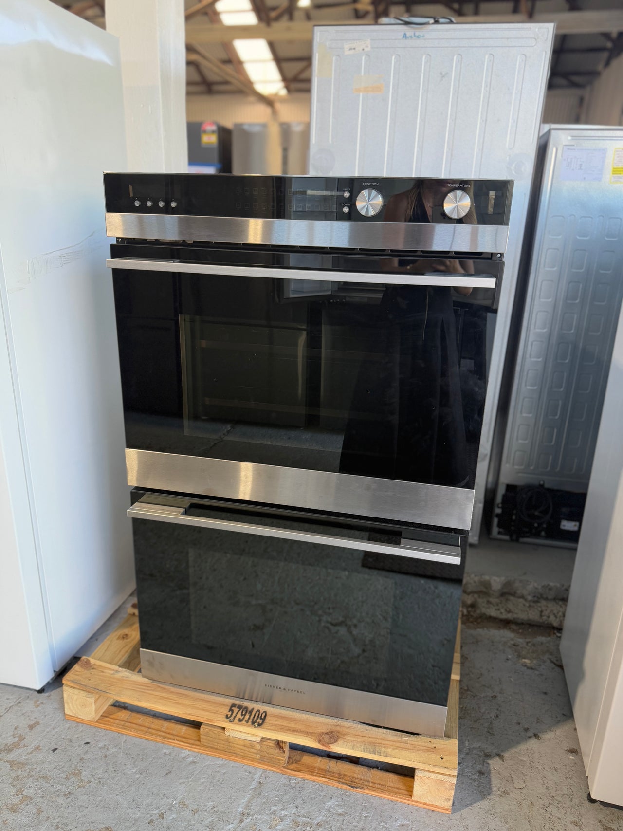 Factory second Fisher & Paykel OB76DDEPX3 76cm Built-in Double Oven - Second Hand Appliances Geebung