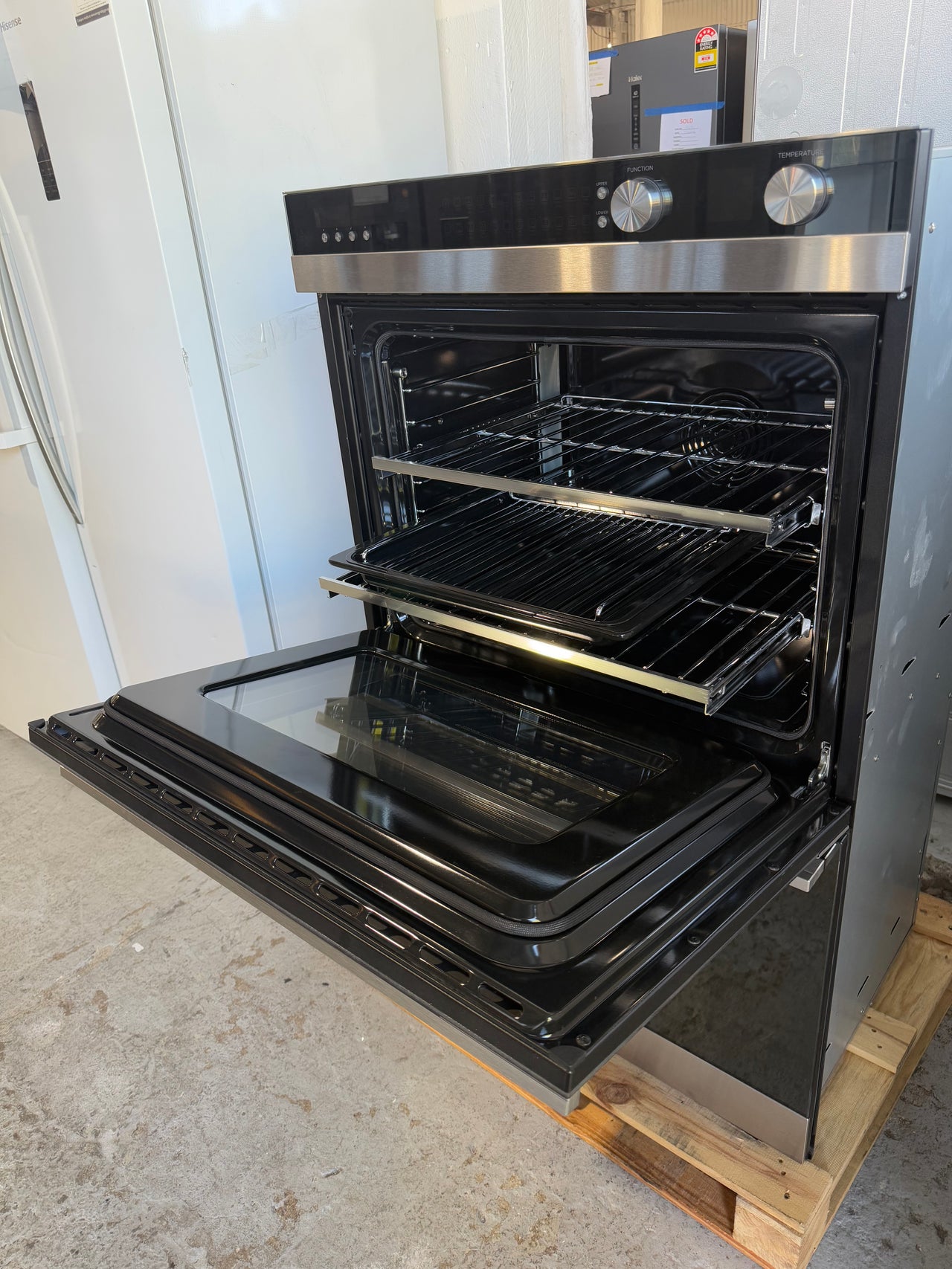 Factory second Fisher & Paykel OB76DDEPX3 76cm Built-in Double Oven - Second Hand Appliances Geebung