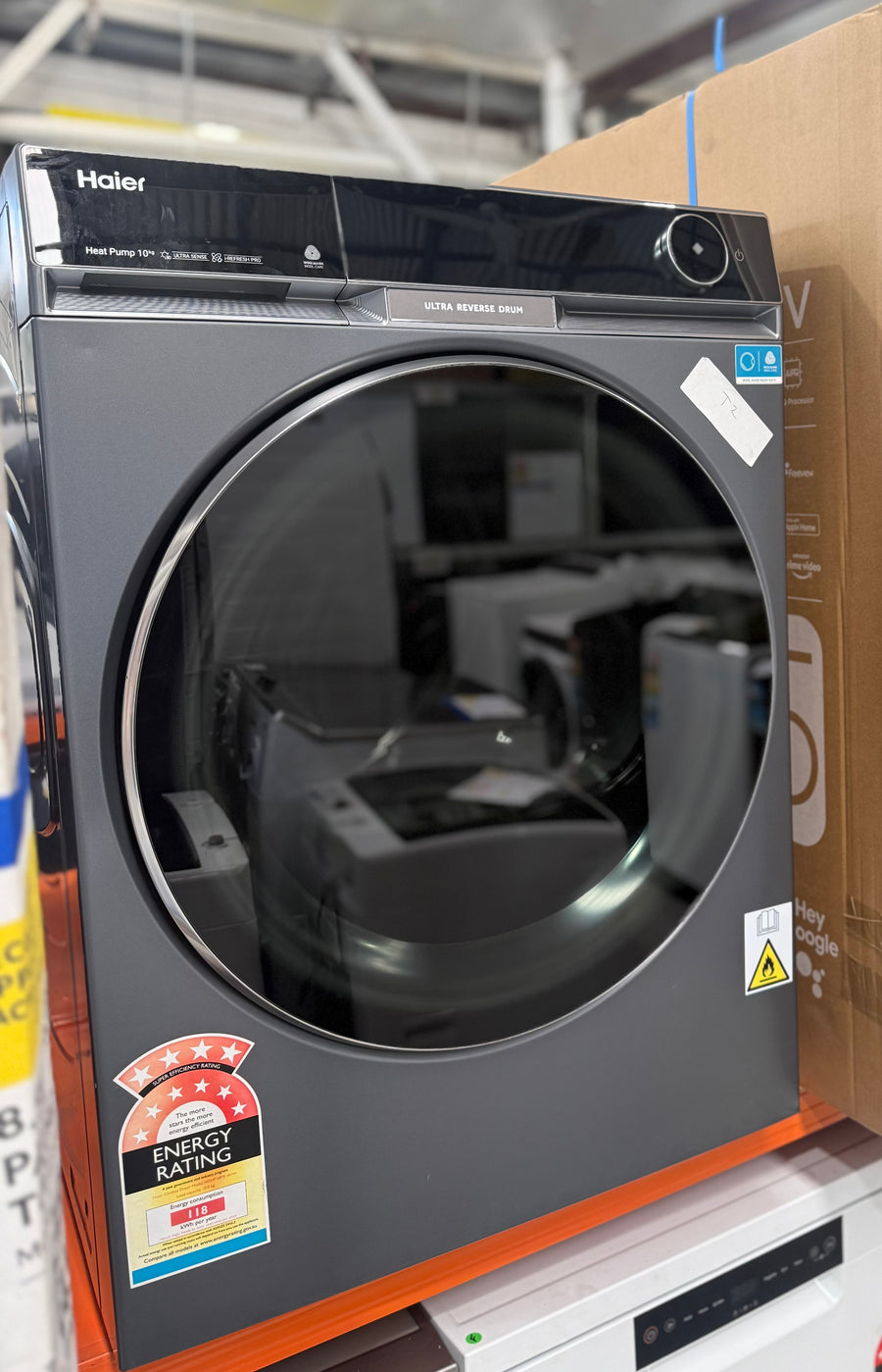 Factory Second Haier 10kg 600 Series Heat Pump Dryer – HDHP10PXB1(NAT)