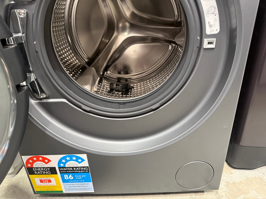 Factory second Haier 12kg Front Load Washer & 10kg Heat Pump Dryer Matching Laundry Set – HWF12PXB1 + HDHP10PXB1(NAT)