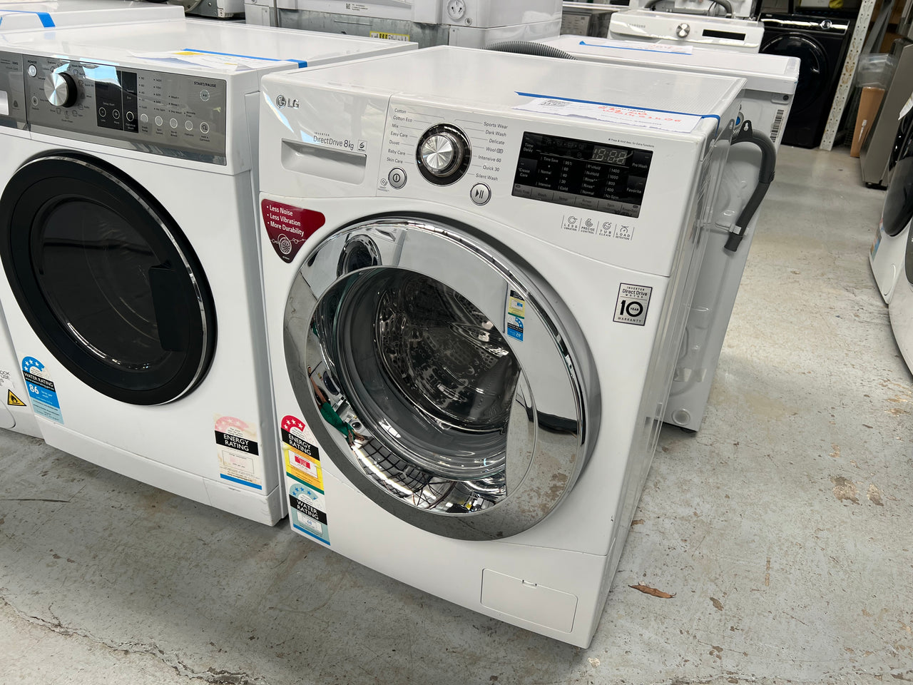 Second hand LG WD14024D6 8kg Front Load Washing Machine Model: WD14024D6 - Second Hand Appliances Geebung