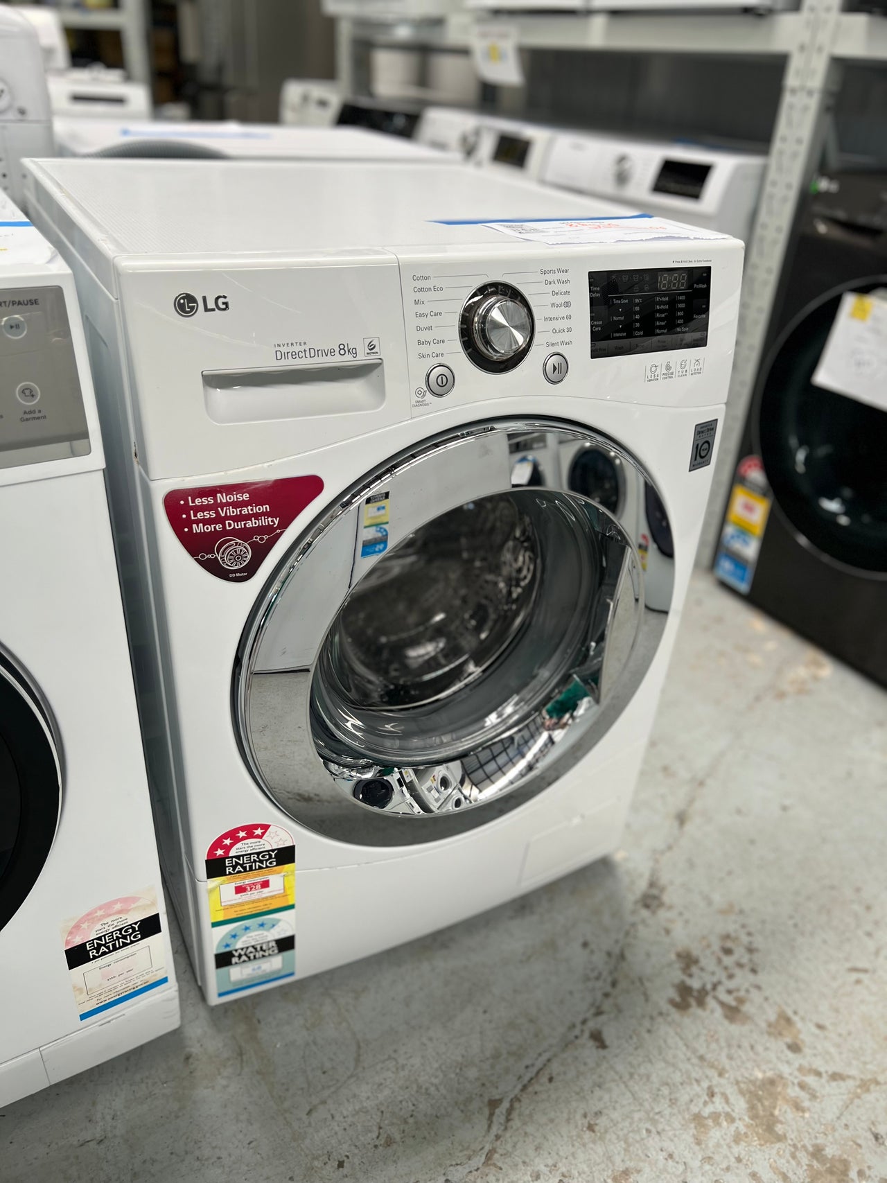 Second hand LG WD14024D6 8kg Front Load Washing Machine Model: WD14024D6 - Second Hand Appliances Geebung