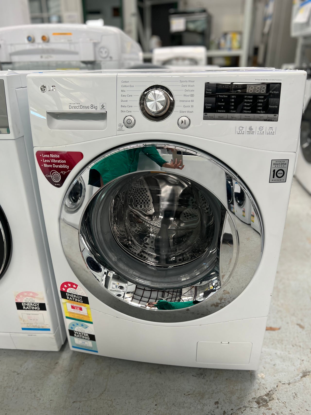 Second hand LG WD14024D6 8kg Front Load Washing Machine Model: WD14024D6 - Second Hand Appliances Geebung