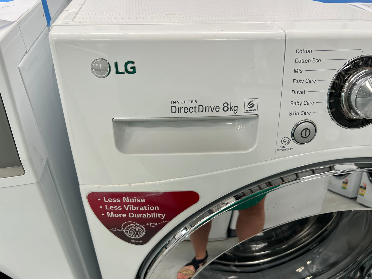 Second hand LG WD14024D6 8kg Front Load Washing Machine Model: WD14024D6 - Second Hand Appliances Geebung