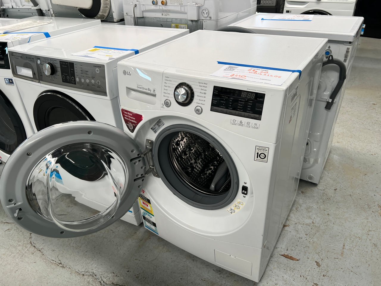 Second hand LG WD14024D6 8kg Front Load Washing Machine Model: WD14024D6 - Second Hand Appliances Geebung