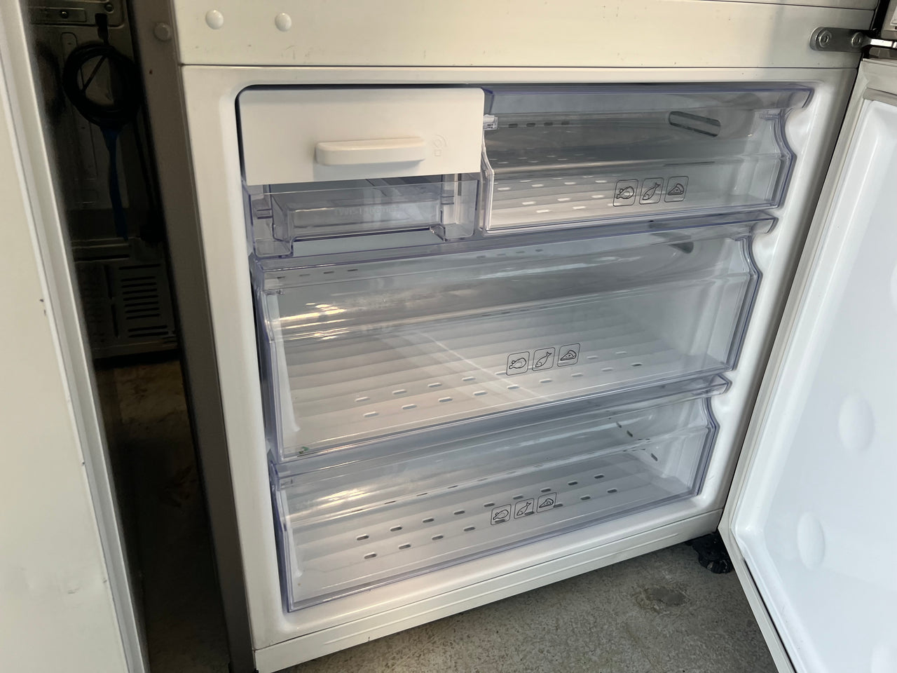 Second hand SAMSUNG 458L BOTTOM MOUNT FRIDGE SRL458ELS - Second Hand Appliances Geebung