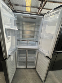 Thumbnail for Factory second Hisense 454L French Door Refrigerator Model: HRCD454BW - Second Hand Appliances Geebung