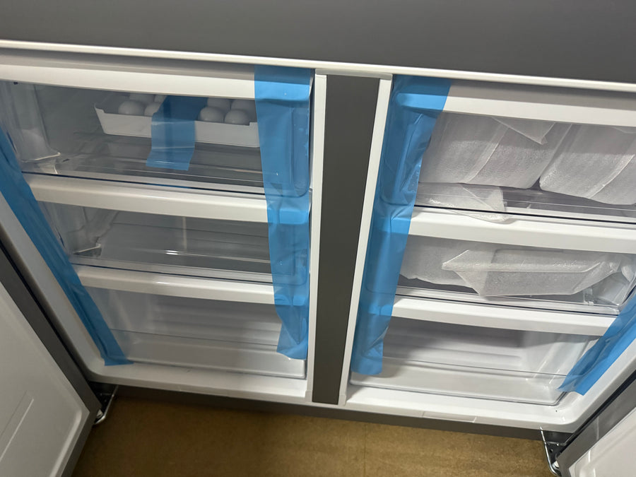 Factory second Westinghouse 564 L Quad-Door French Fridge – Matte Black WQE5600BB - Second Hand Appliances Geebung