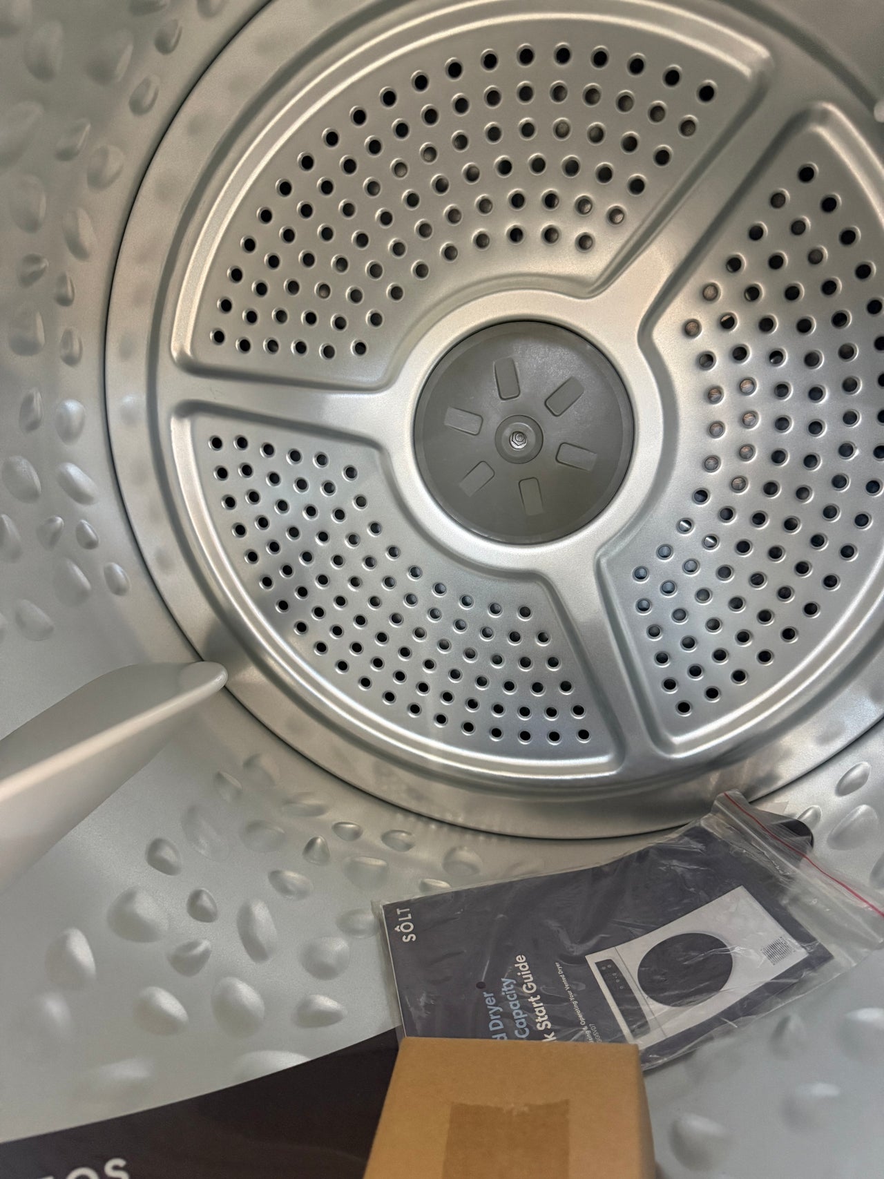Transportation damaged Sôlt 7kg Vented Dryer – White Model: GGSVD7