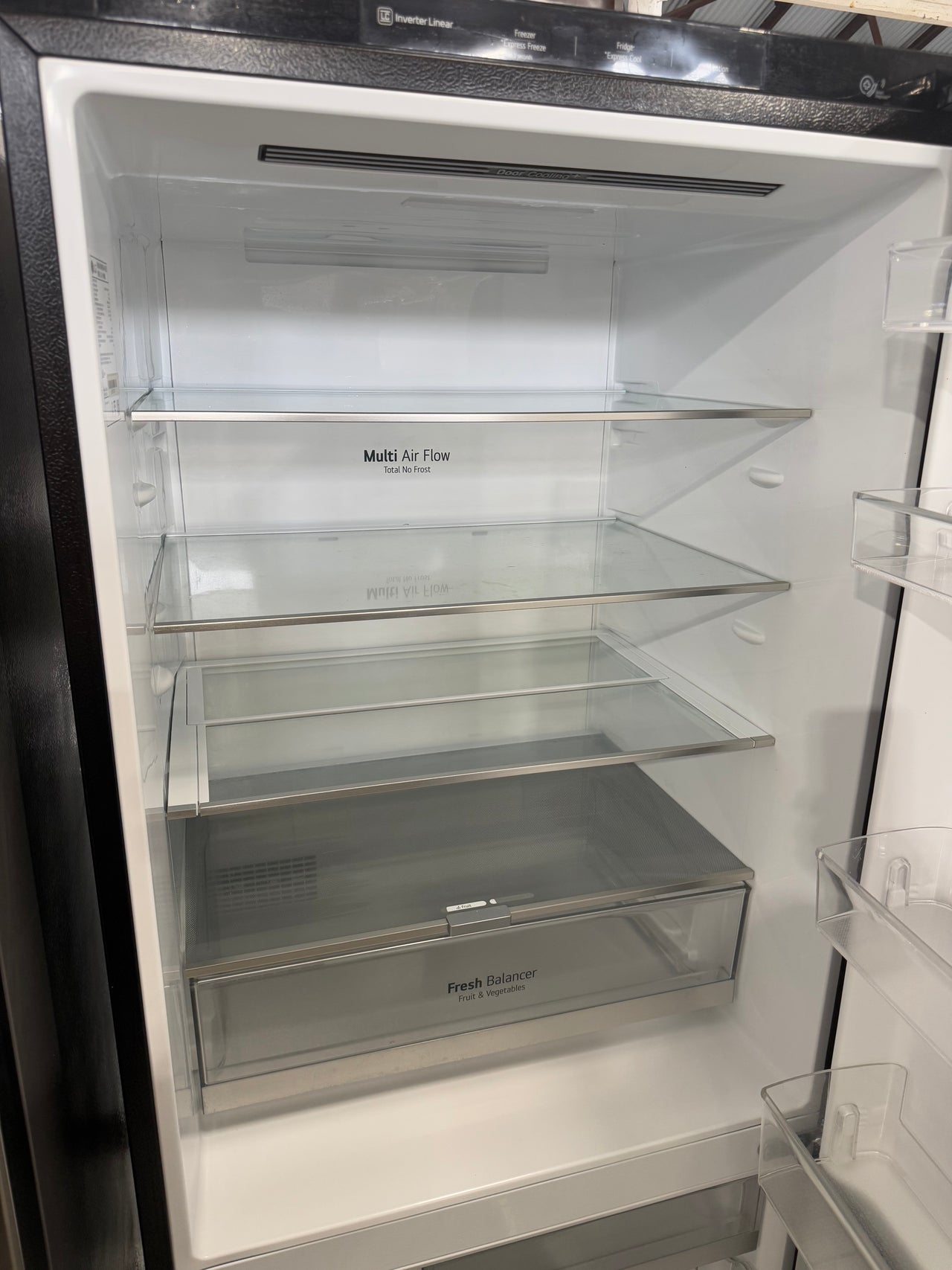 Factory Second LG 420L Bottom Mount Refrigerator GB-455MBL