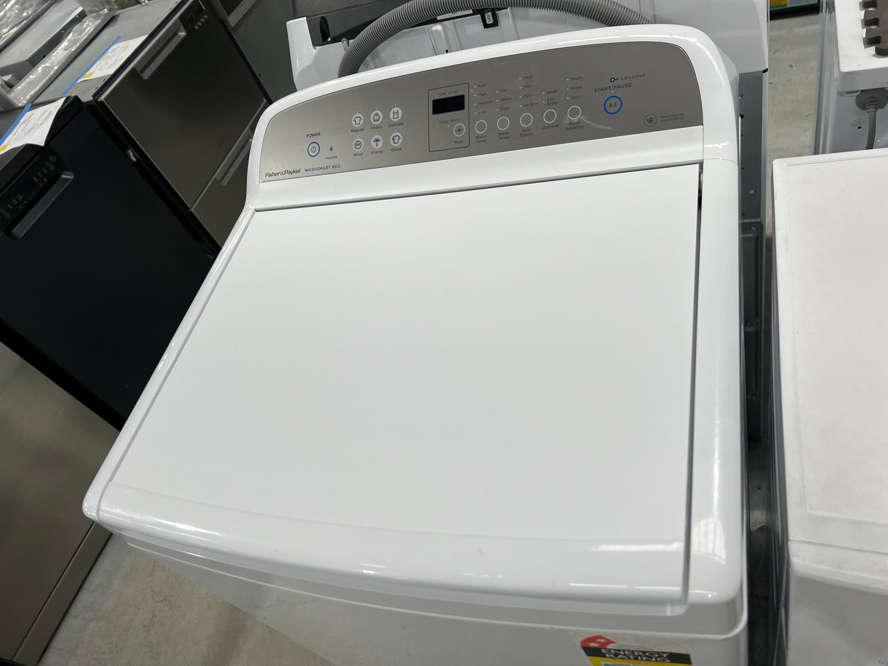 Second hand Fisher&Paykel 8kg Top Load Washing Machine WA8060G1 - Second Hand Appliances Geebung