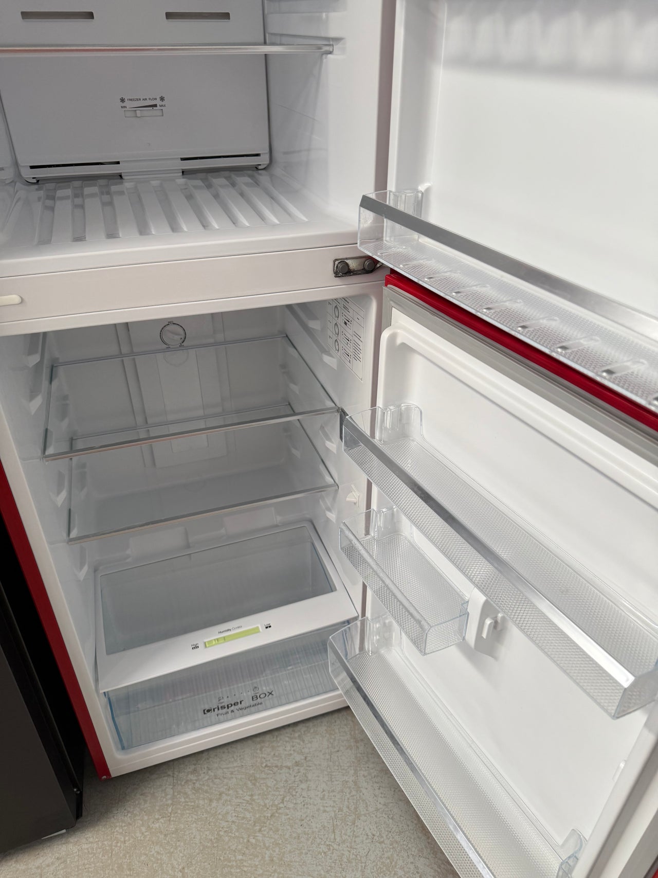 Factory second CHiQ CRTM212R is a 216-litre Retro Top Mount Fridge - Second Hand Appliances Geebung