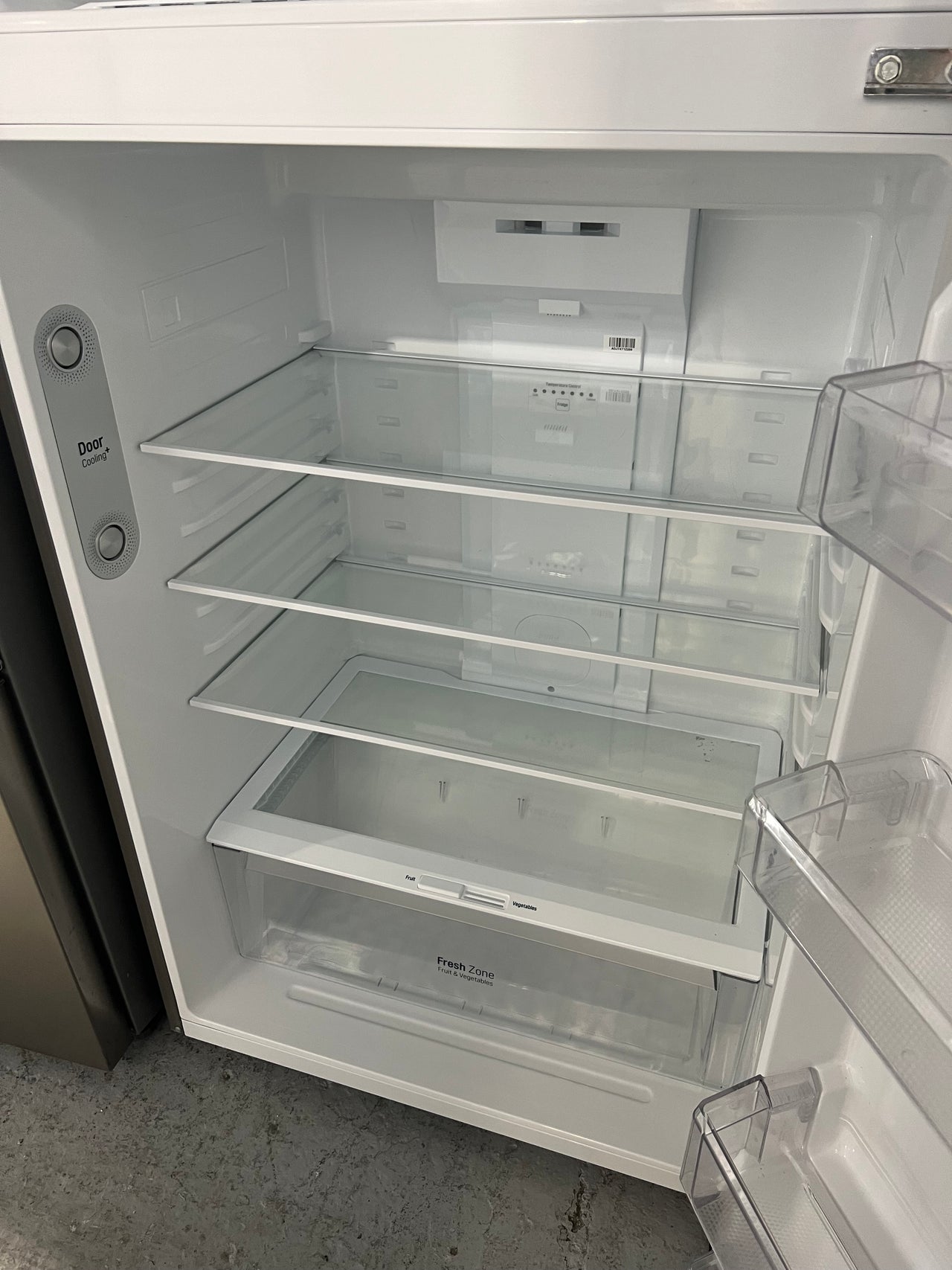 Factory second LG GT-515SDC 478L TOP MOUNT FROST FREE REFRIGERATOR (STAINLESS STEEL) - Second Hand Appliances Geebung