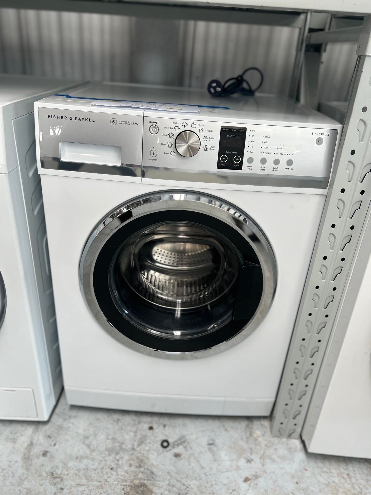 Factory second Fisher & Paykel 8kg Front Loader Washing Machine Model: WH8060J3 - Second Hand Appliances Geebung