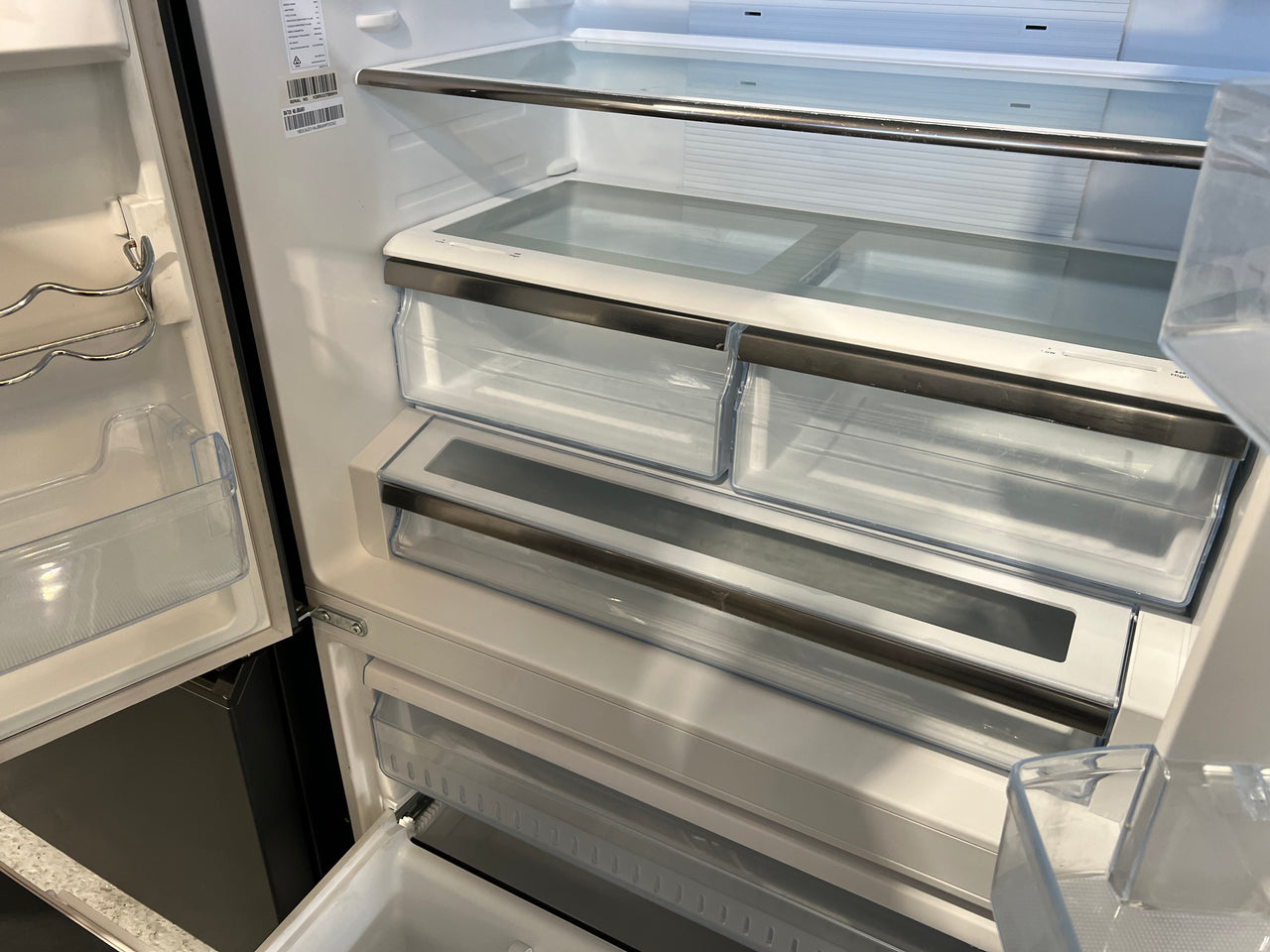 Second hand HISENSE 630L FRENCH DOOR FRIDGE Model: HR6FDFF630B - Second Hand Appliances Geebung