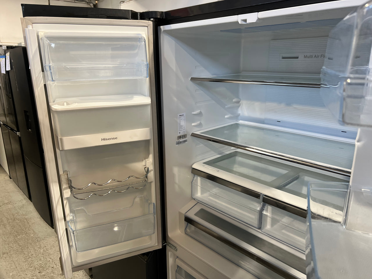 Second hand HISENSE 630L FRENCH DOOR FRIDGE Model: HR6FDFF630B - Second Hand Appliances Geebung