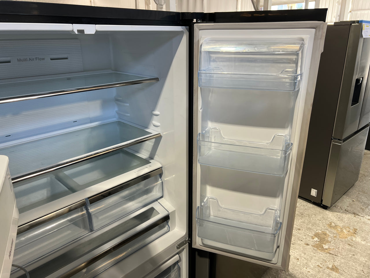 Second hand HISENSE 630L FRENCH DOOR FRIDGE Model: HR6FDFF630B - Second Hand Appliances Geebung