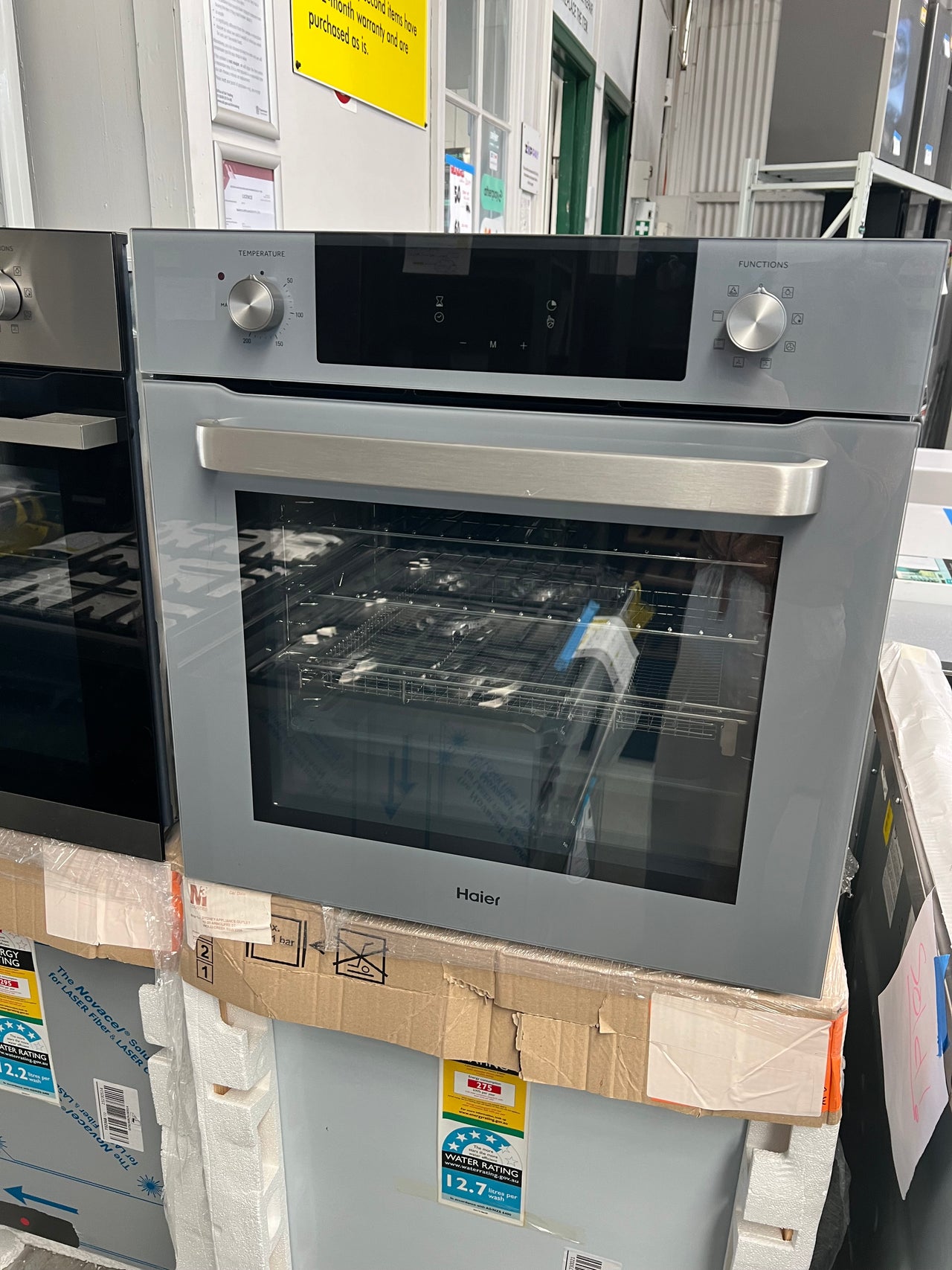 Factory second Haier 60cm Electric Oven, 60cm, 7 Function, with Air Fry - Second Hand Appliances Geebung