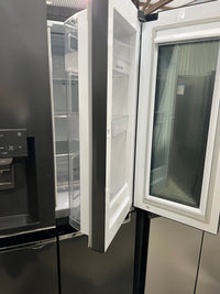 Thumbnail for 508L Slim French Door Fridge, with InstaView Door-In-Door®, in Matte Black Finish Model: GF-V570MBL - Second Hand Appliances Geebung