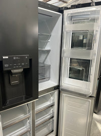 Thumbnail for 508L Slim French Door Fridge, with InstaView Door-In-Door®, in Matte Black Finish Model: GF-V570MBL - Second Hand Appliances Geebung