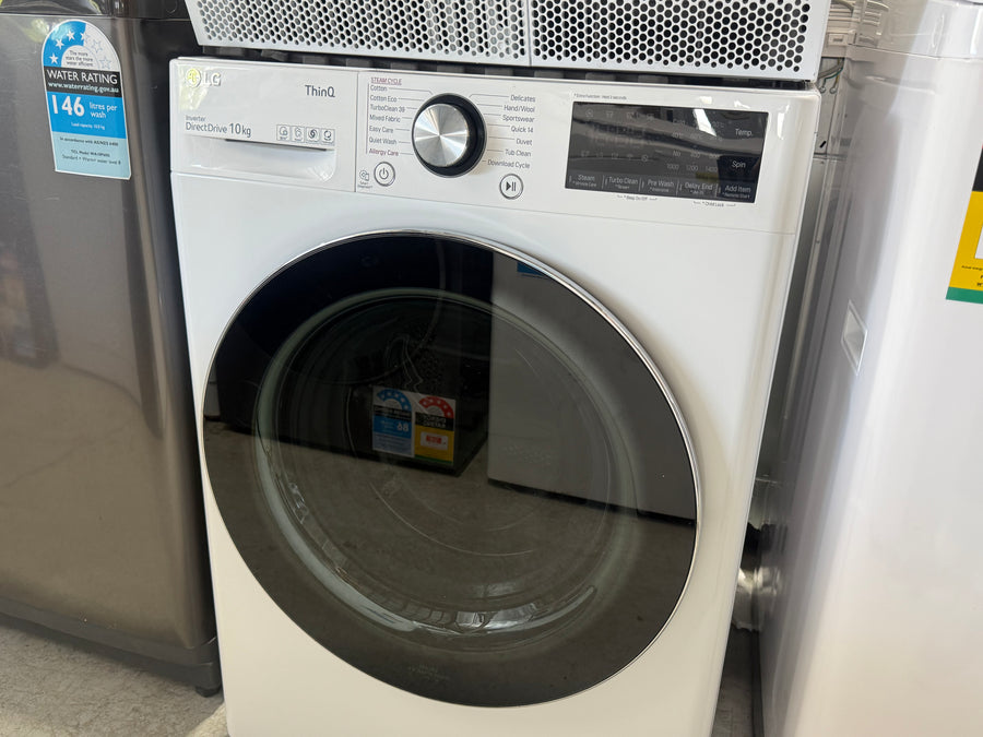 Laundry Package/Factory second 10kg Washing Machine WV9-1410W + 9kg Heat Pump Dryer DVH9-09W - Second Hand Appliances Geebung