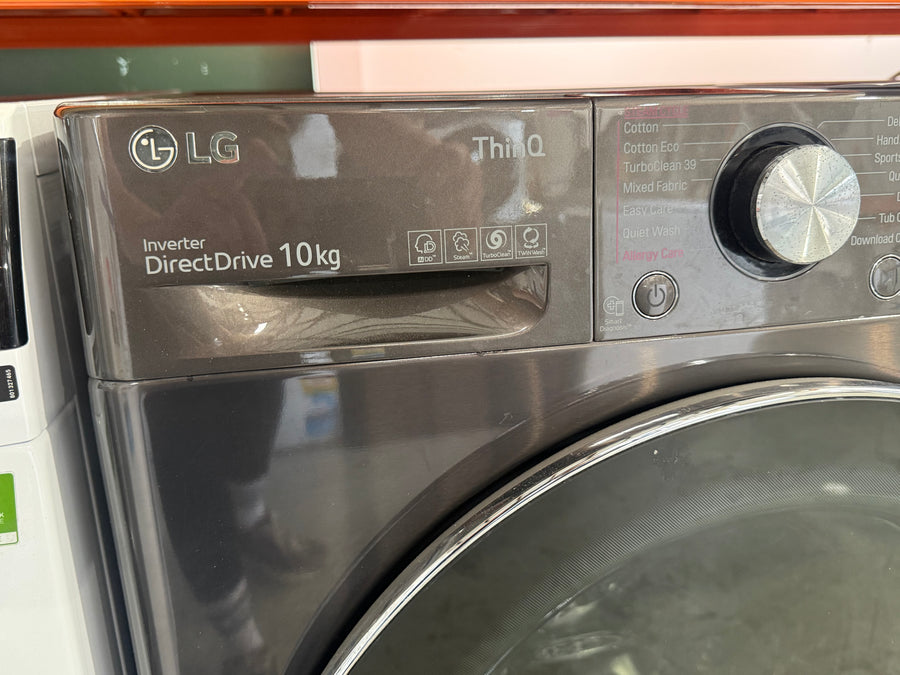 Laundry Package/Factory second LG 10kg Front Load Washer & LG 9kg Heat Pump Dryer – WV9-1410B | Dryer: DVH9-09B - Second Hand Appliances Geebung