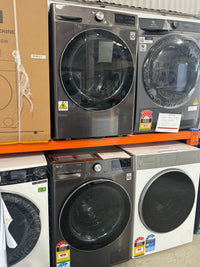 Thumbnail for Laundry Package/Factory second LG 10kg Front Load Washer & LG 9kg Heat Pump Dryer – WV9-1410B | Dryer: DVH9-09B - Second Hand Appliances Geebung