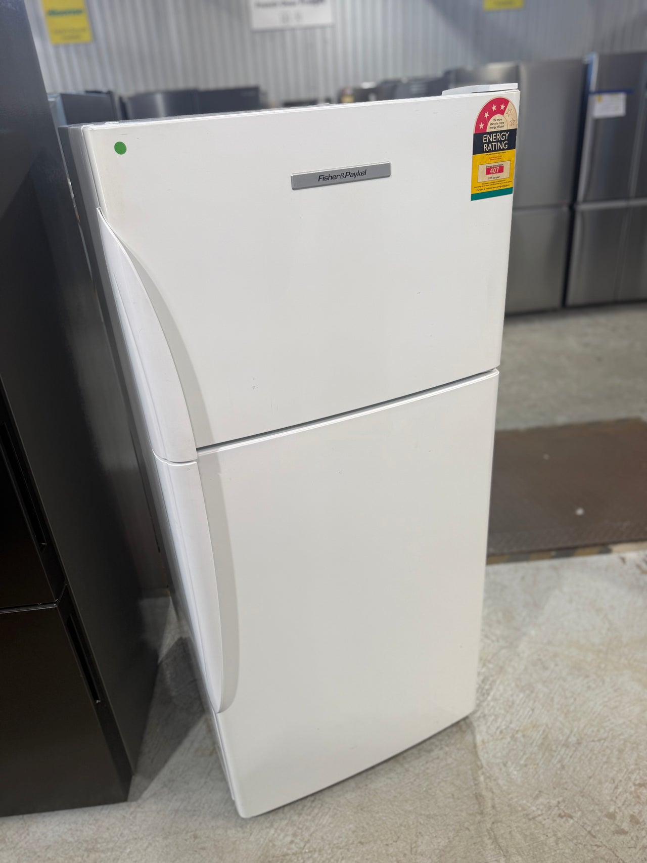 Buy Second Hand Fisher & Paykel 331L Top Mount Refrigerator – E331T |  | [product_variant] | Second Hand Appliances Geebung Brisbane