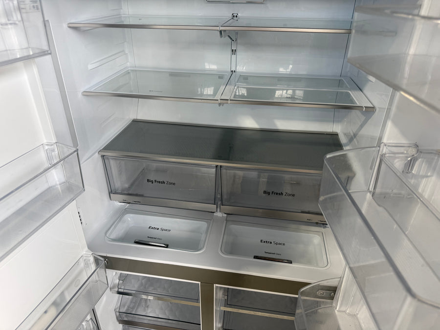 Second Hand LG 637L French Door Refrigerator – Matte Black  Model: GF-L706MBL - Second Hand Appliances Geebung