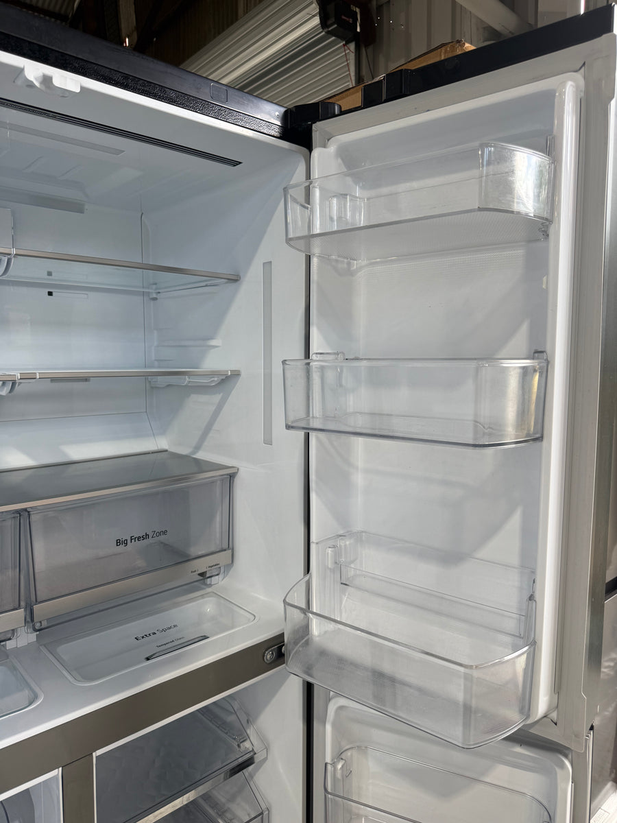 Second Hand LG 637L French Door Refrigerator – Matte Black  Model: GF-L706MBL - Second Hand Appliances Geebung