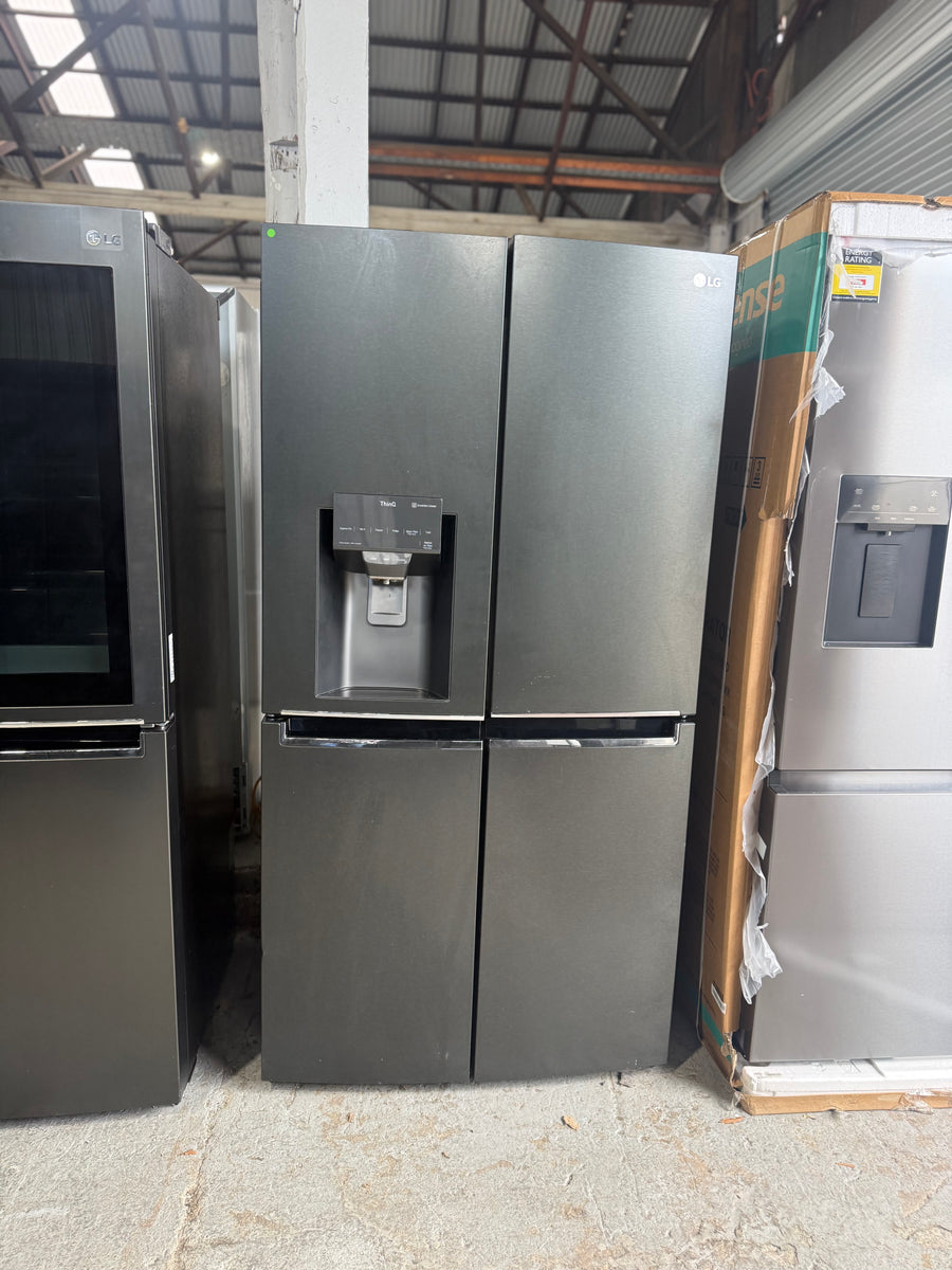 Second Hand LG 637L French Door Refrigerator – Matte Black  Model: GF-L706MBL - Second Hand Appliances Geebung