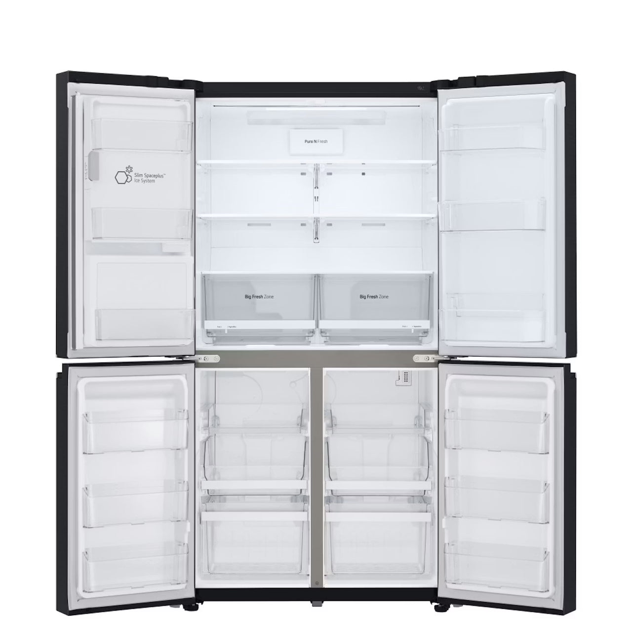 Second Hand LG 637L French Door Refrigerator – Matte Black  Model: GF-L706MBL - Second Hand Appliances Geebung
