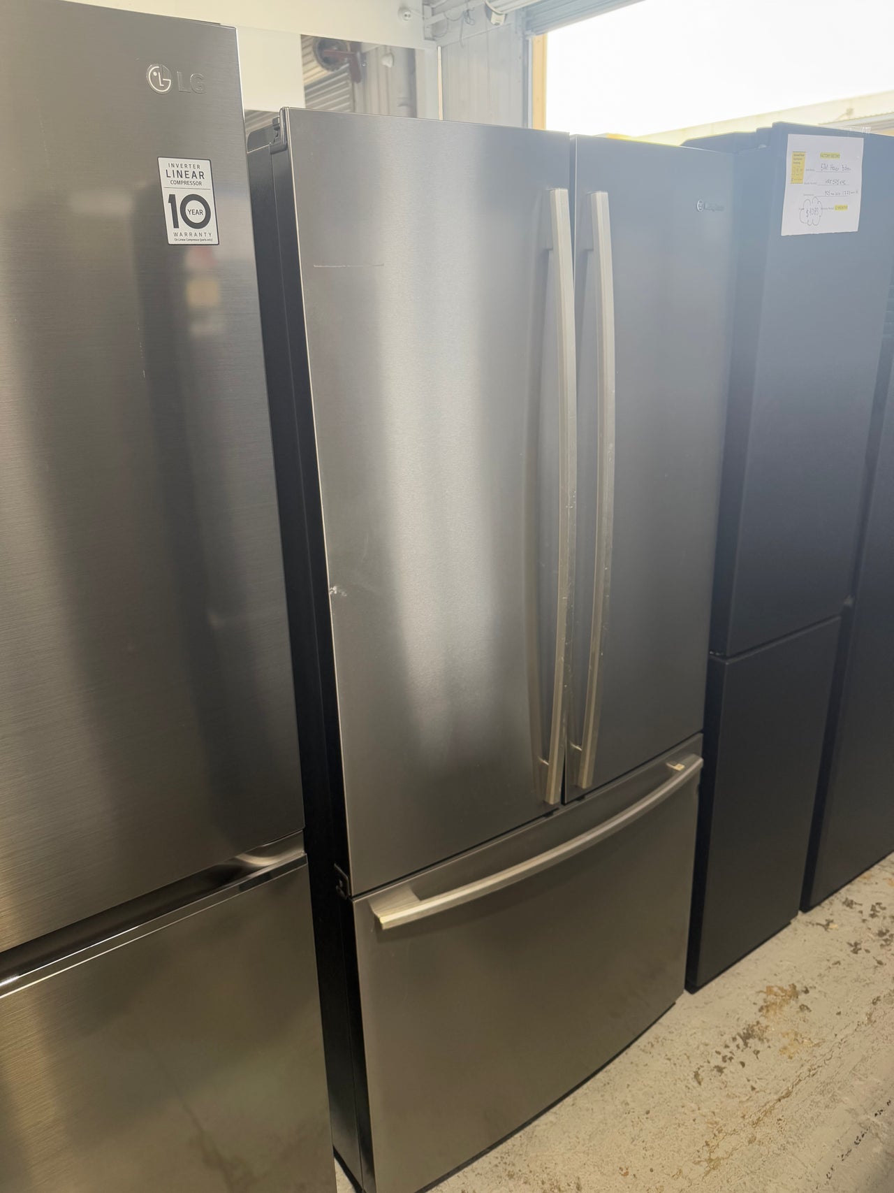 Second hand Westinghouse 510L Stainless Steel French Door Refrigerator WHE5100SA - Second Hand Appliances Geebung
