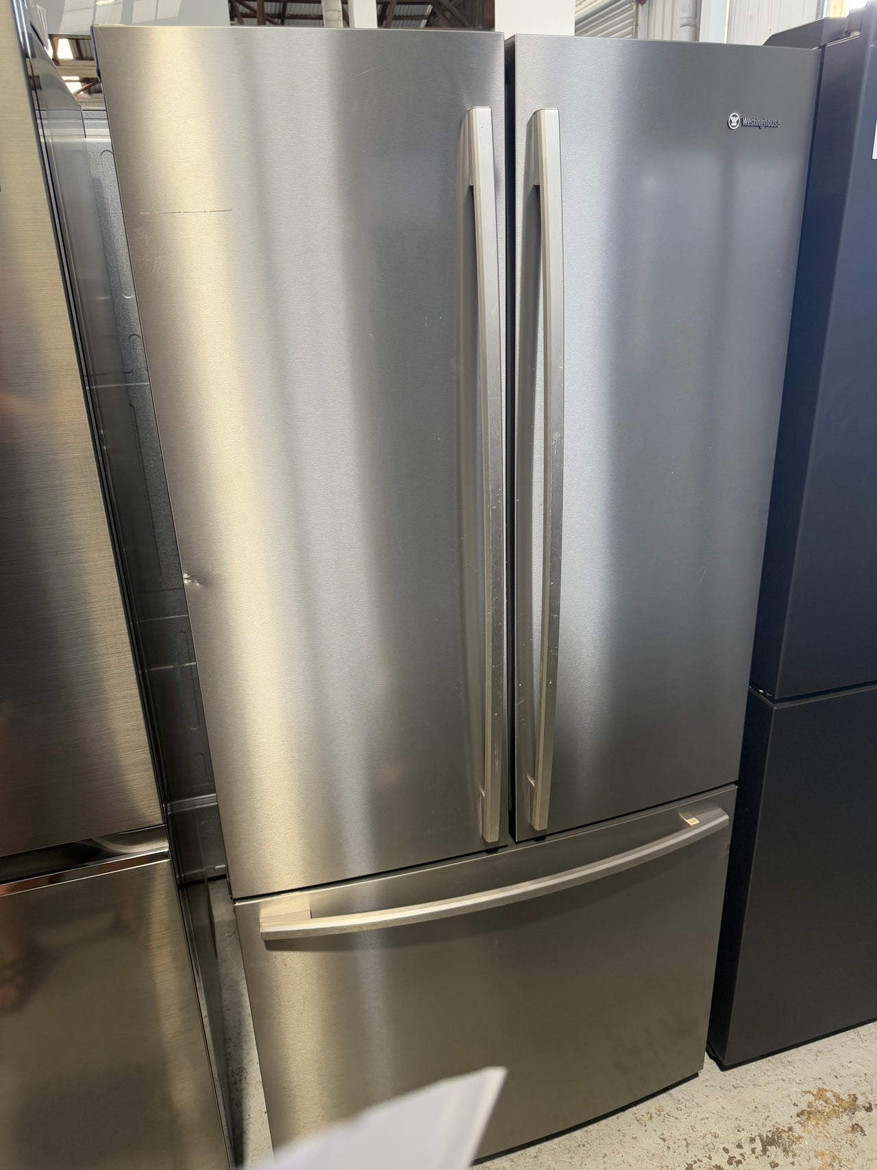 Second hand Westinghouse 510L Stainless Steel French Door Refrigerator WHE5100SA - Second Hand Appliances Geebung