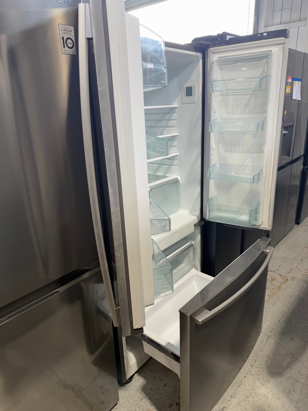 Second hand Westinghouse 510L Stainless Steel French Door Refrigerator WHE5100SA - Second Hand Appliances Geebung