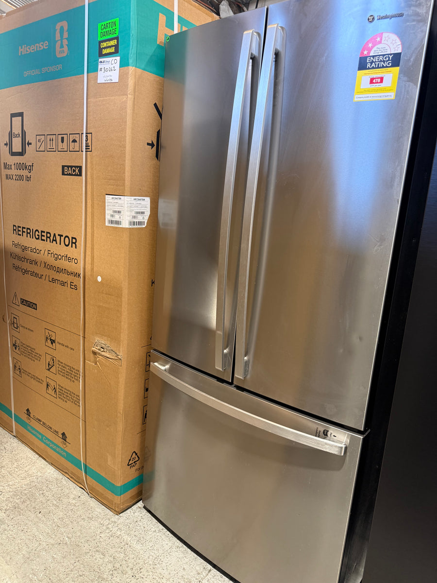 Second Hand Westinghouse 524L French Door Refrigerator – Stainless Steel WHE5200SA - Second Hand Appliances Geebung