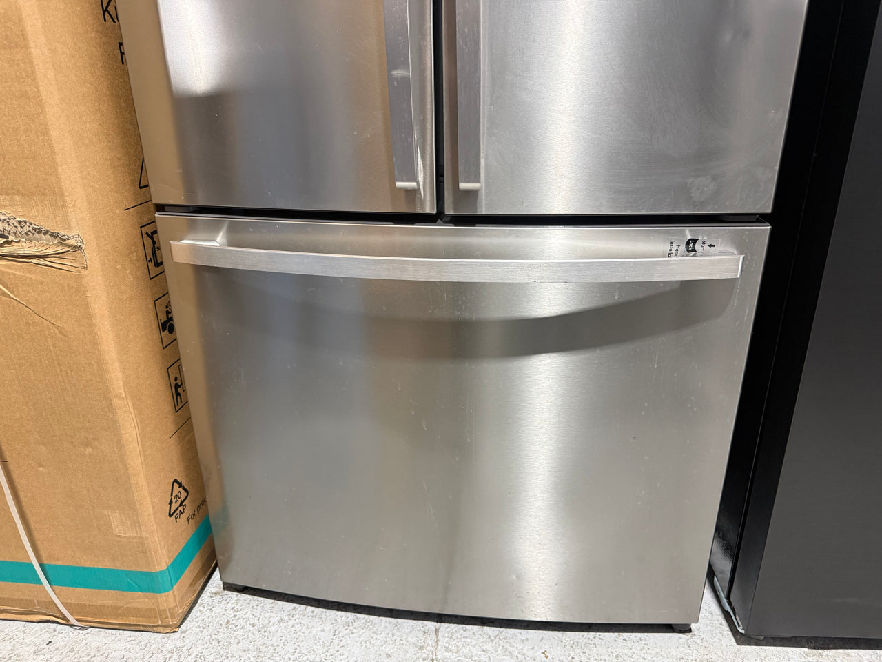 Second Hand Westinghouse 524L French Door Refrigerator – Stainless Steel WHE5200SA - Second Hand Appliances Geebung