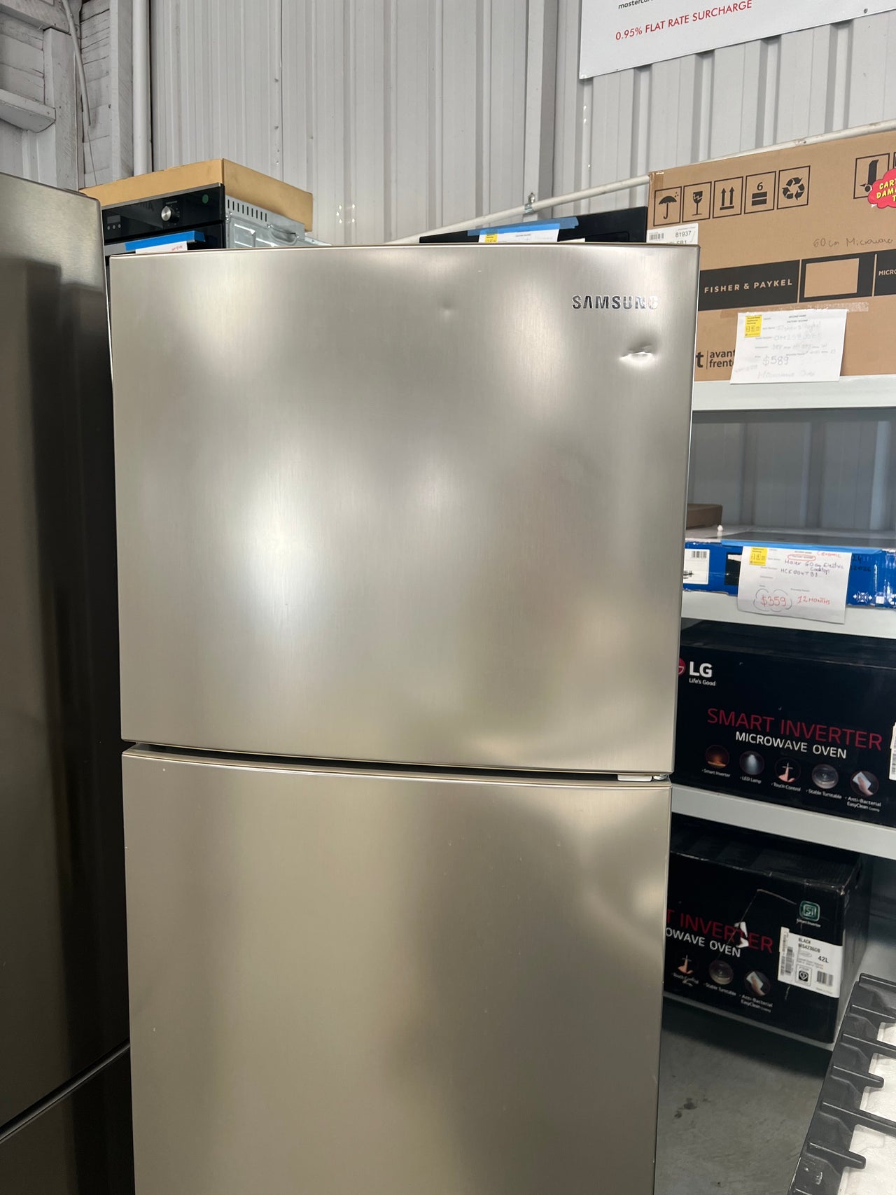 Second hand 296L Samsung Fridge SR294MIS - Second Hand Appliances Geebung