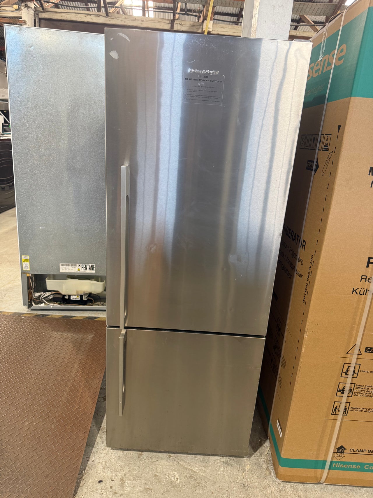 Second hand 403L Fisher&Paykel Fridge Model: E402B - Second Hand Appliances Geebung