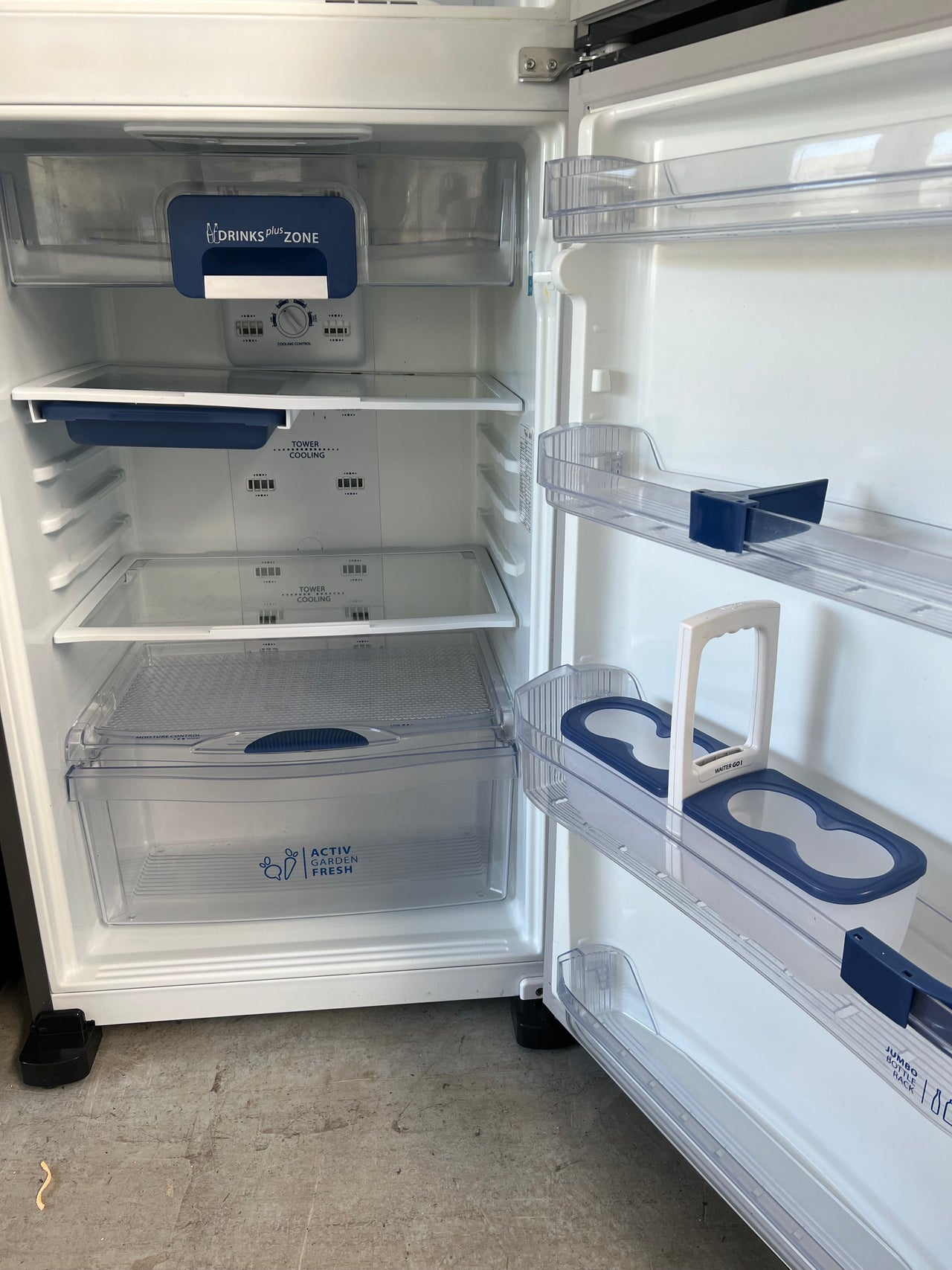 Second hand 410L Whirlpool Fridge WRIBP41MC - Second Hand Appliances Geebung