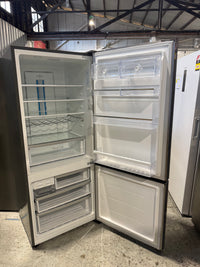 Thumbnail for Second hand 453L Westinghouse Stainless Steel Bottom Mount Fridge  Model: WBE4514SA - Second Hand Appliances Geebung