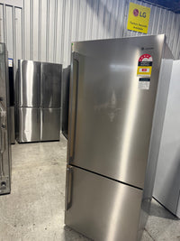 Thumbnail for Second hand 453L Westinghouse Stainless Steel Bottom Mount Fridge  Model: WBE4514SA - Second Hand Appliances Geebung