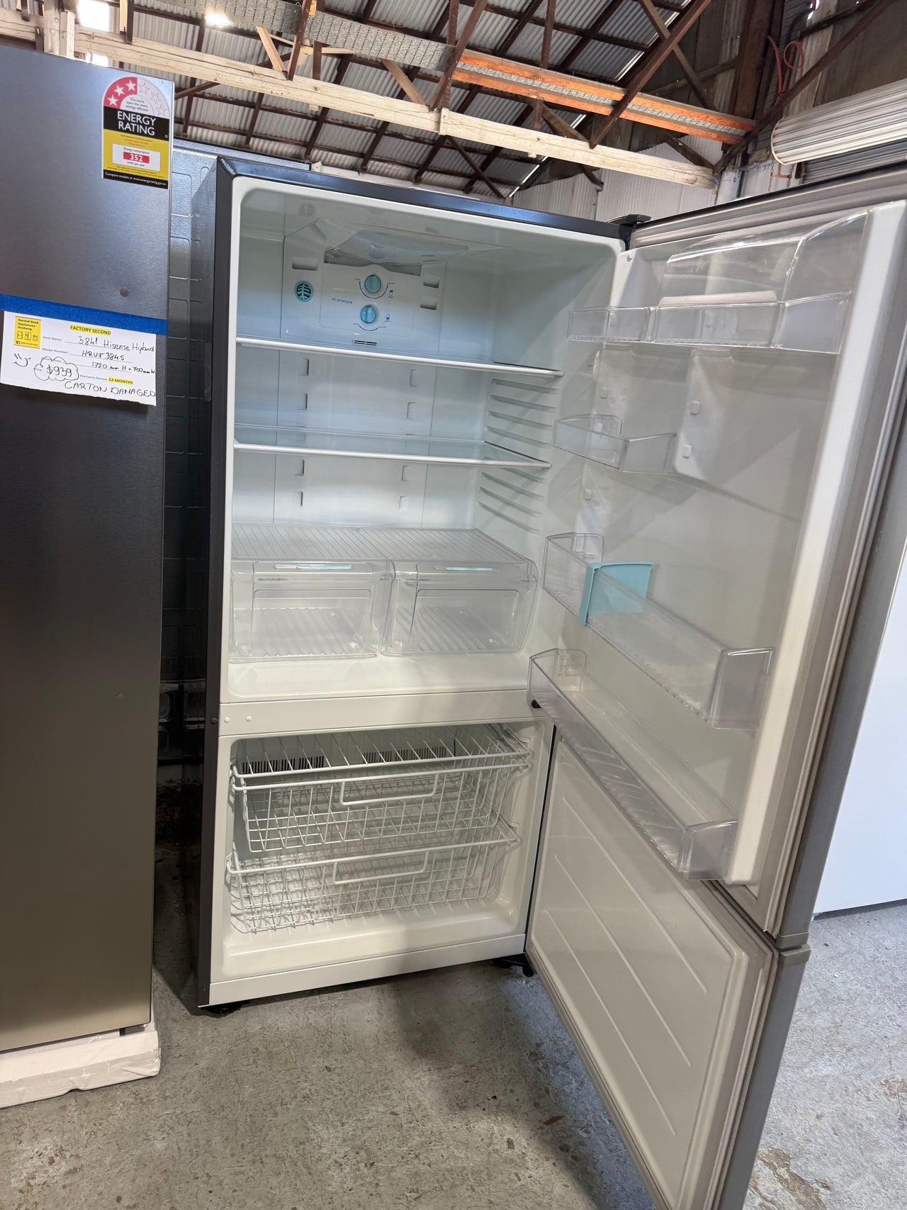 Second hand 510L Simpson Fridge Model: SBM5100 - Second Hand Appliances Geebung