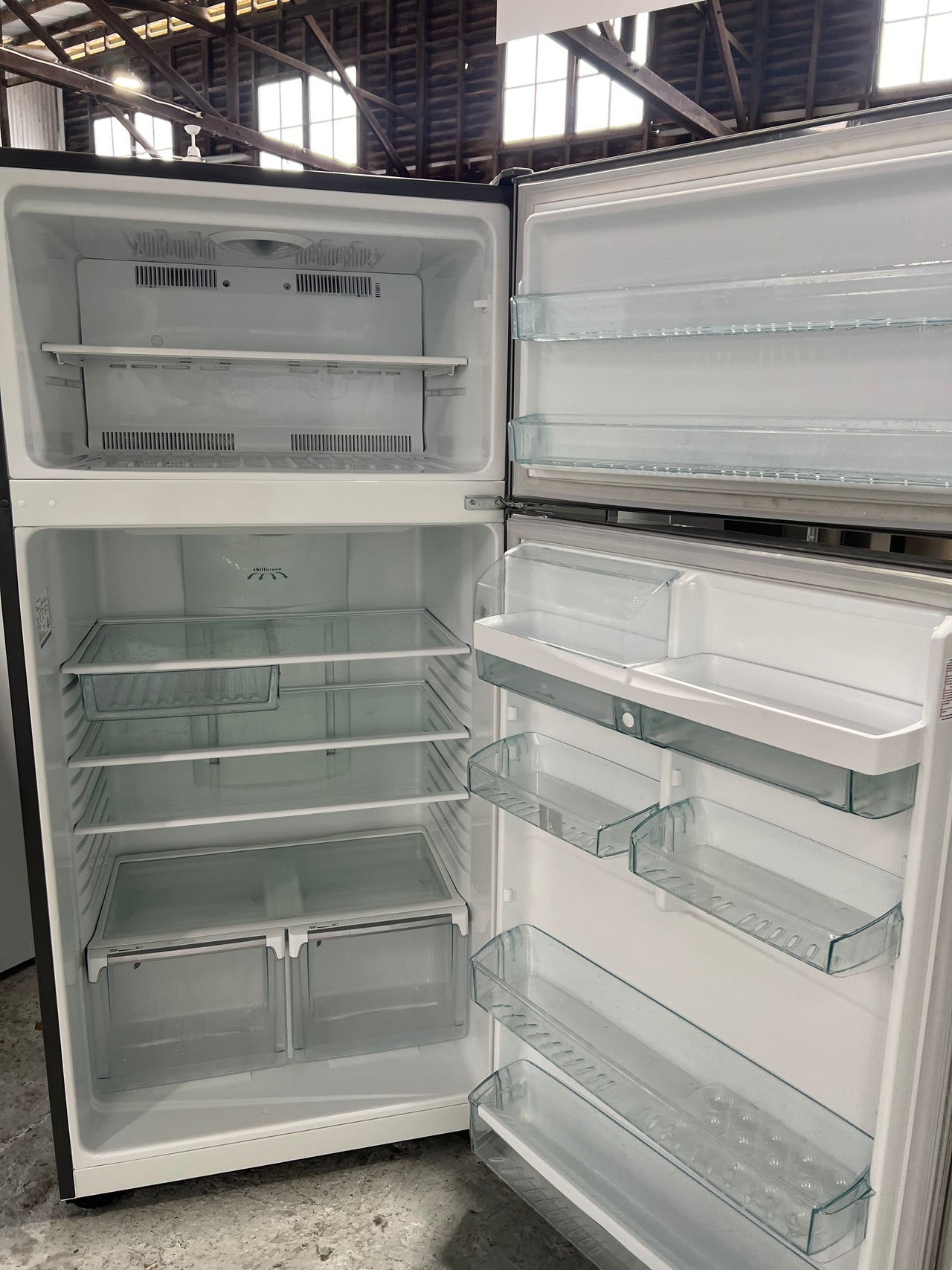 Second hand 520L Westinghouse Top Mount Fridge WTE5200SB - Second Hand Appliances Geebung