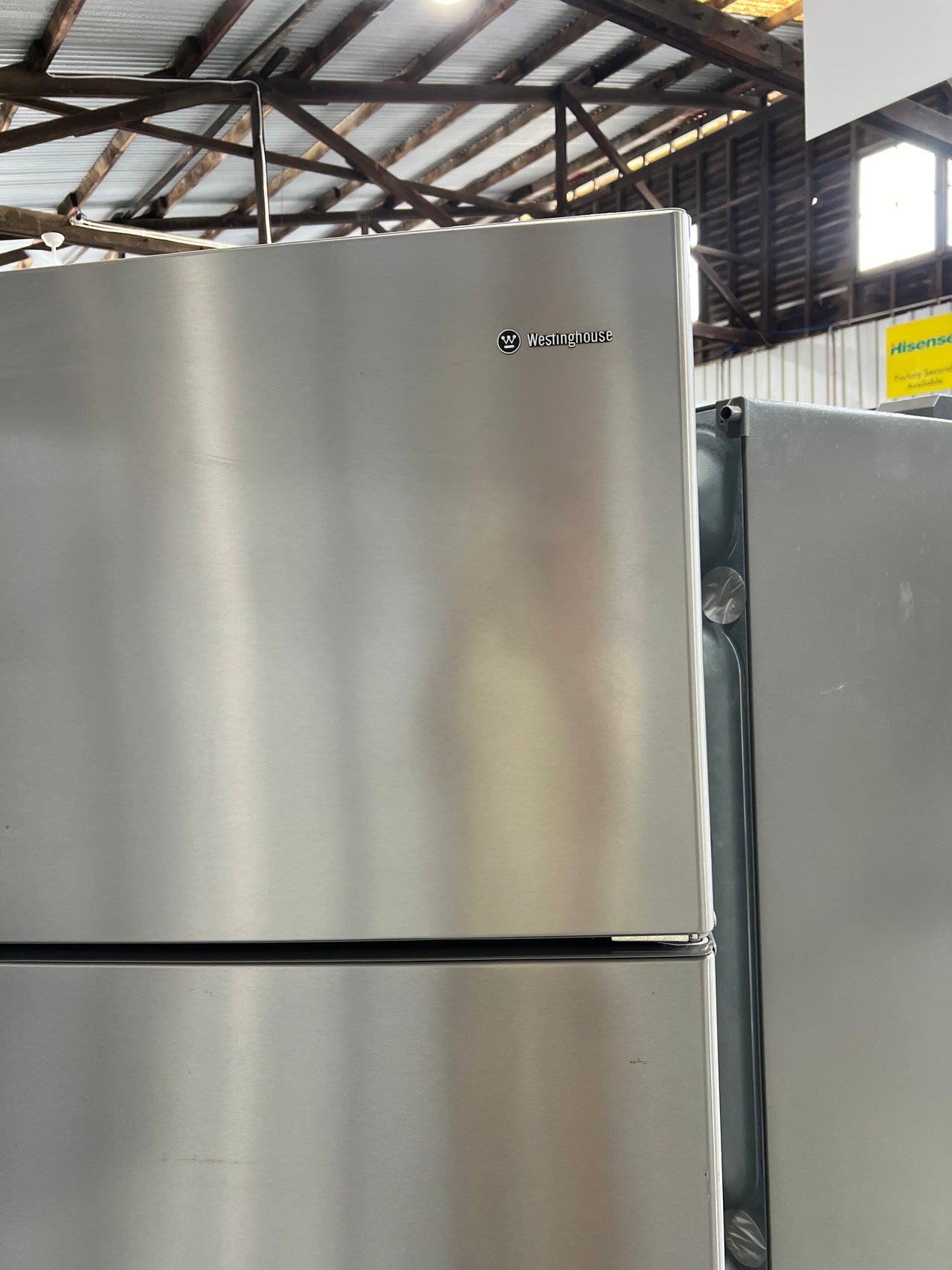 Second hand 520L Westinghouse Top Mount Fridge WTE5200SB - Second Hand Appliances Geebung