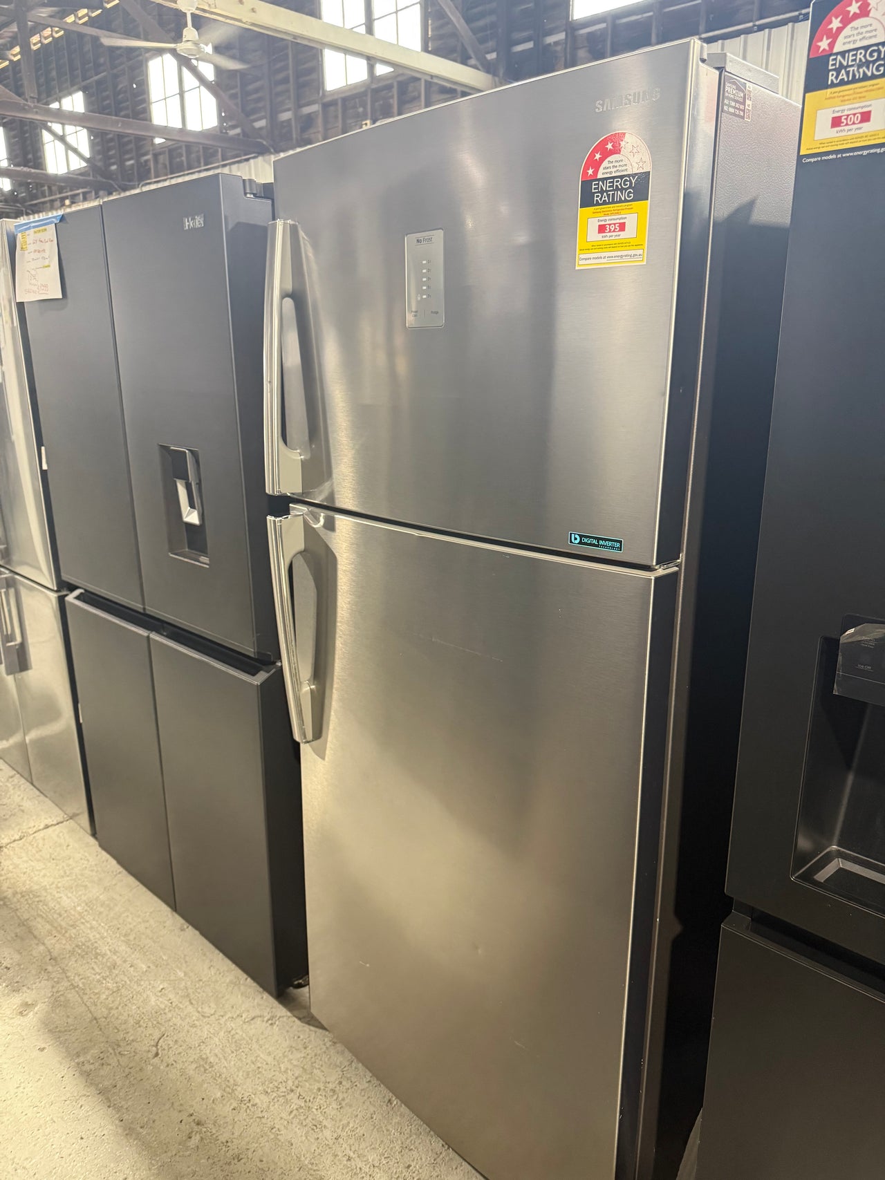 Second hand 527L Samsung Fridge Model: SR526MLS - Second Hand Appliances Geebung